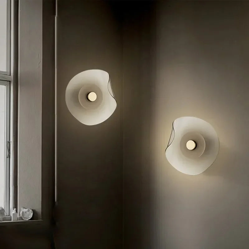 Lampada da Parete Snella in Vetro dallo Stile Moderno