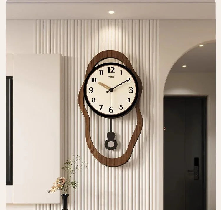 Orologio da Parete in Legno Sienna