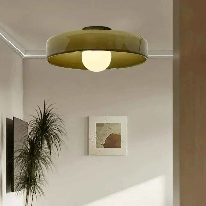 GLASSGLOW Lampada da soffitto – Design nordico in vetro per un'illuminazione elegante