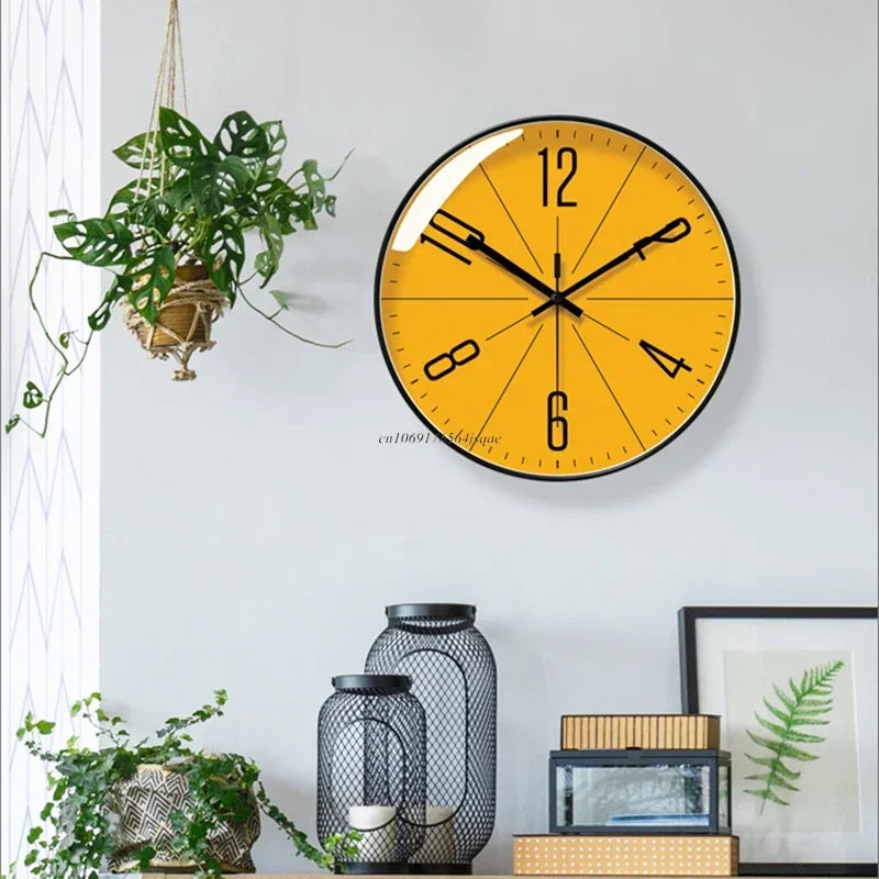 TimeWisp Orologio da Parete in Legno – Misuratore del Tempo Silenzioso e Stile