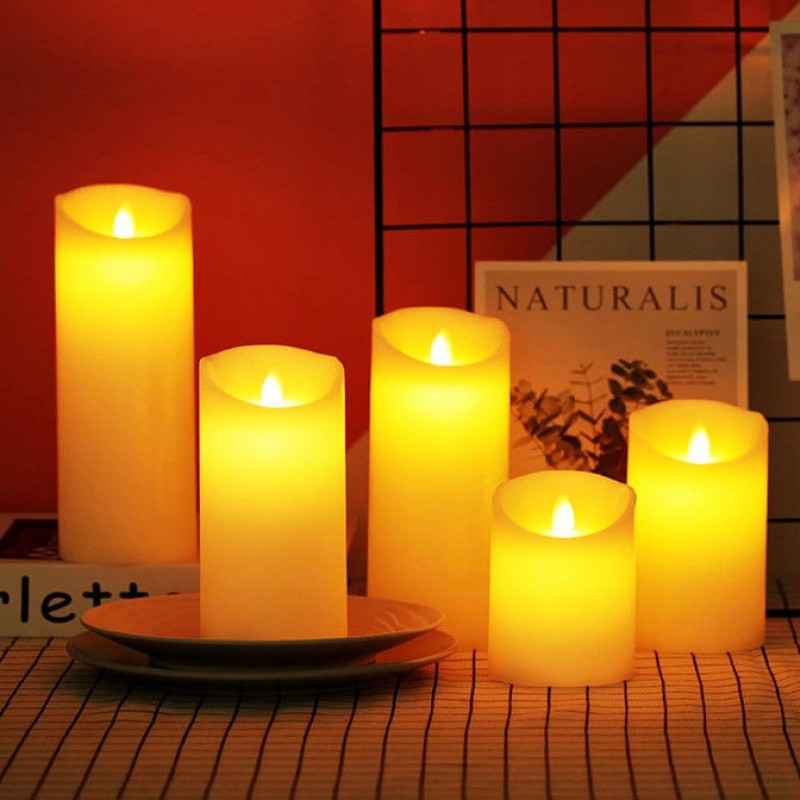 Autunno – Flamfri Ljus con Illuminazione Suggestiva