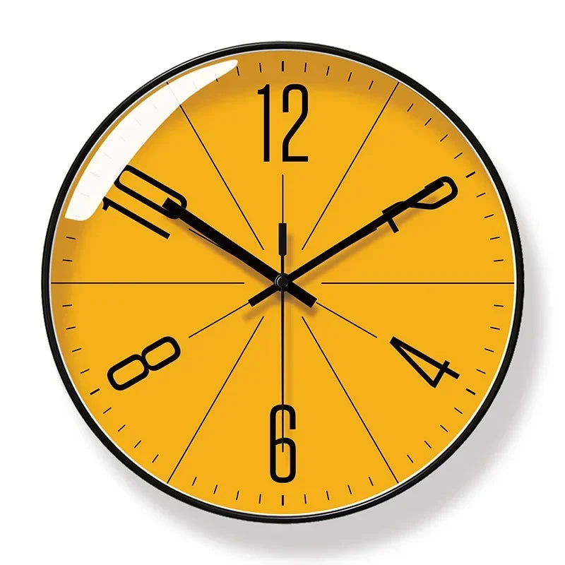 TimeWisp Orologio da Parete in Legno – Misuratore del Tempo Silenzioso e Stile