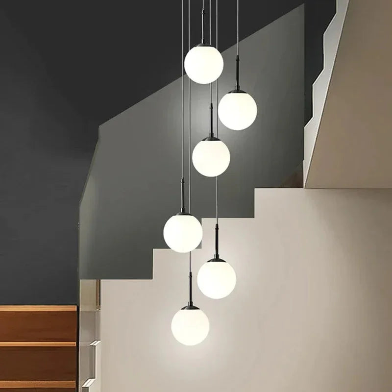 Lampada a Sospensione in Vetro Kinley