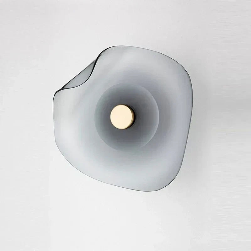Lampada da Parete Snella in Vetro dallo Stile Moderno
