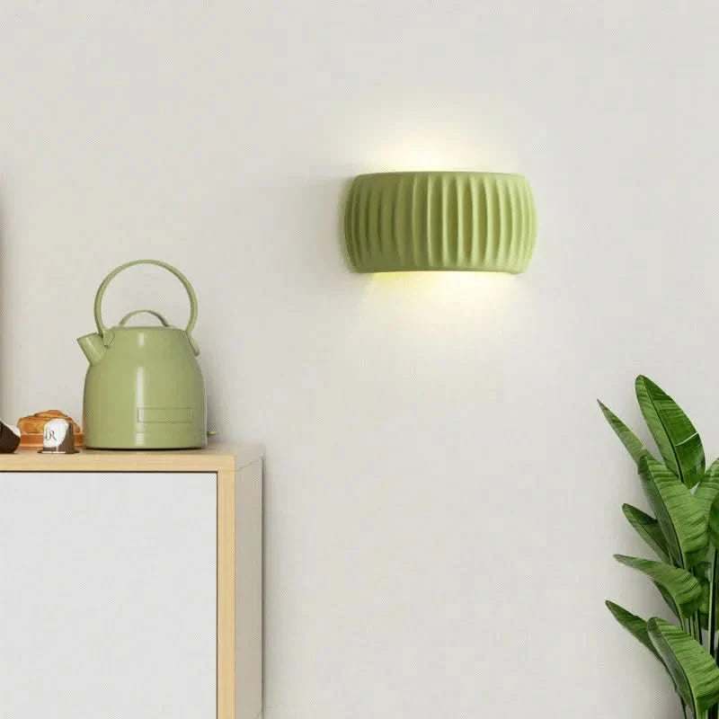 LumeResin Lampada da Parete LED in Resina Artistica