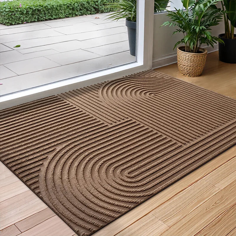 Tappetino Assorbente per Porta con Design Antiscivolo e Asciugatura Rapida per un'Entrata Pulita