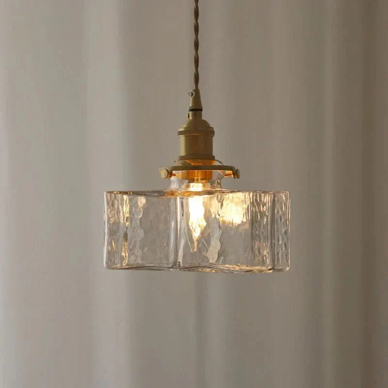 Lampada a Sospensione in Vetro Moderno Fatima – Stile Retro