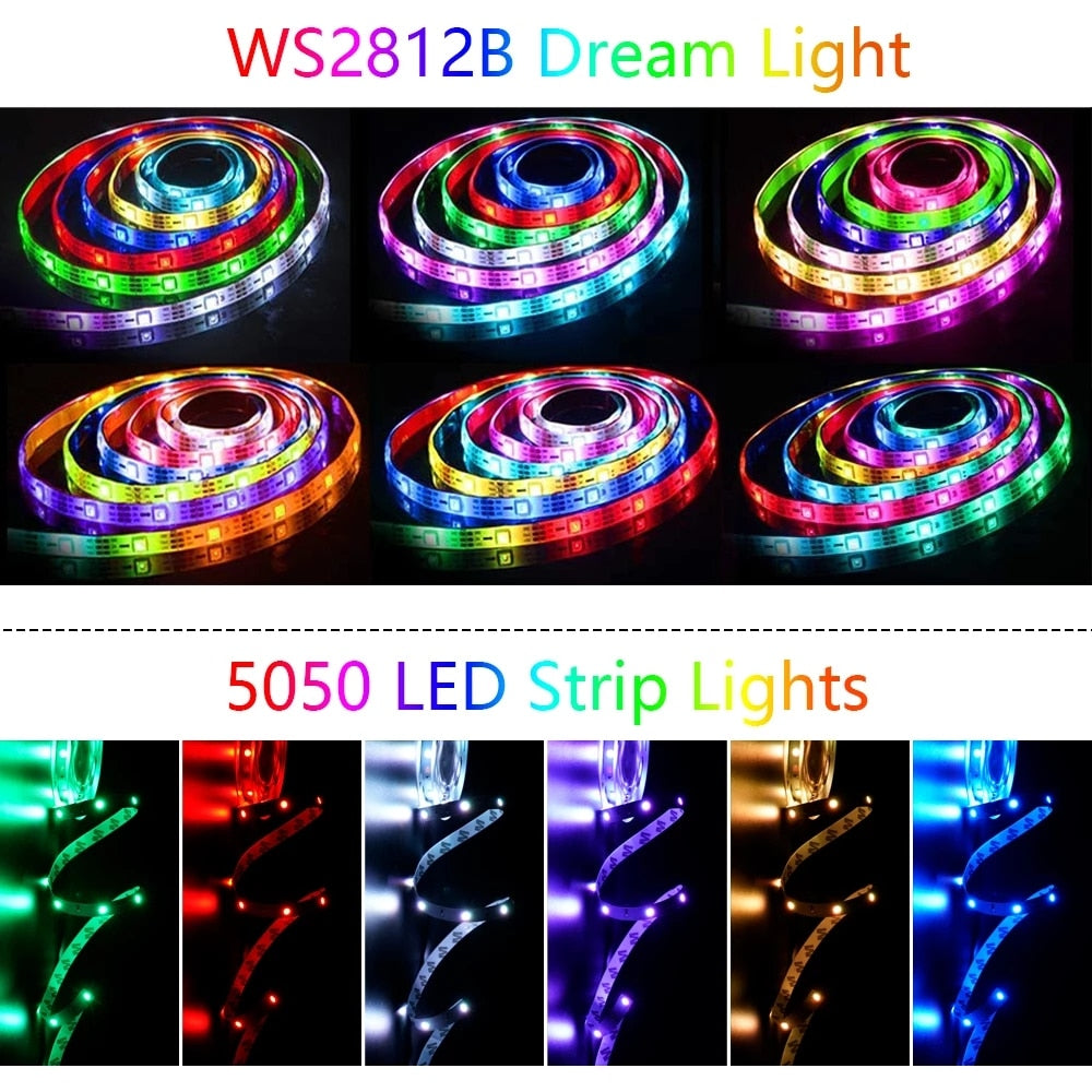 1M-20M Striscia LED RGB 5V