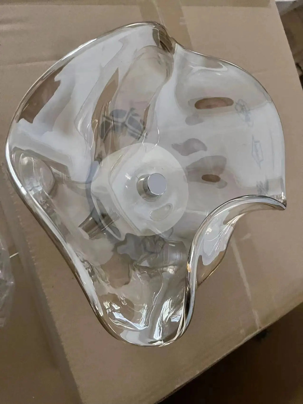 Lampada da Parete Snella in Vetro dallo Stile Moderno