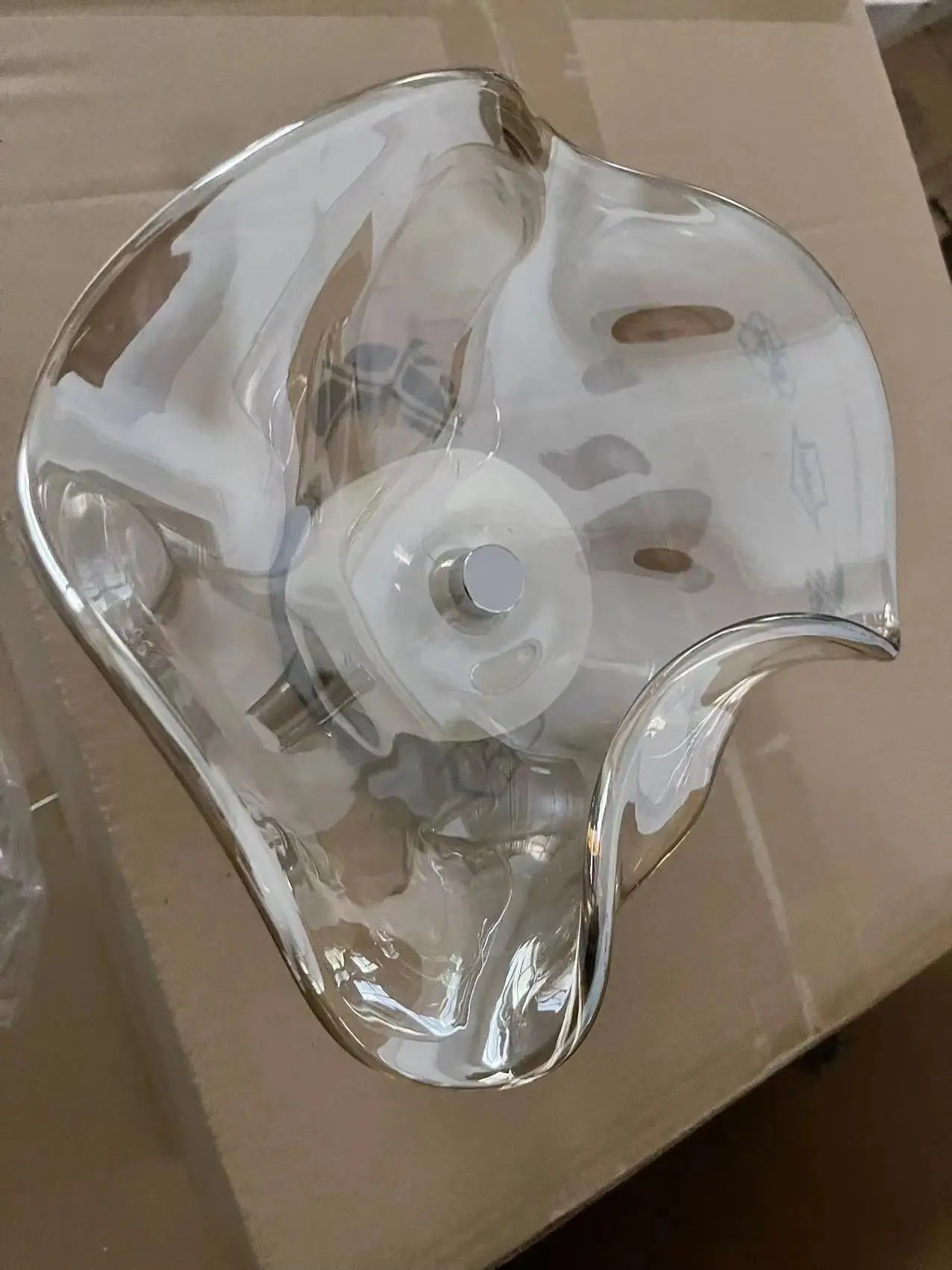 Lampada da Parete Snella in Vetro dallo Stile Moderno