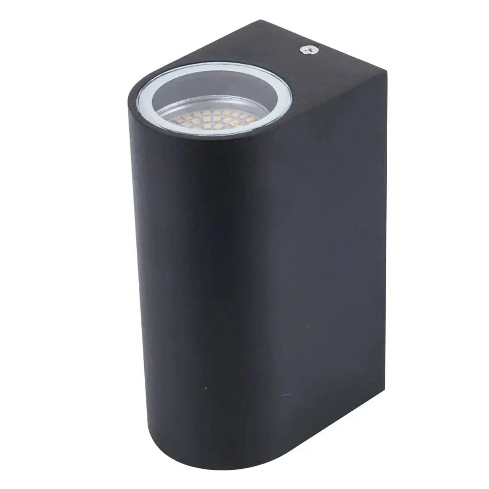 Moderna Lampada da Parete Esterno LED Su e Giù in Alluminio