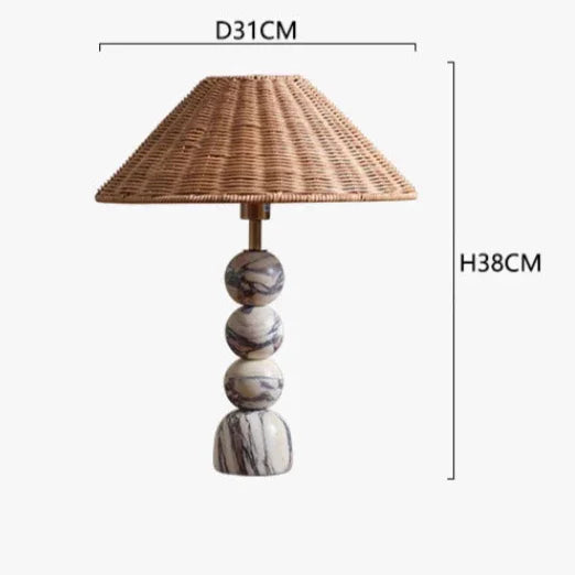 Lampada da Tavolo in Marmo Connor
