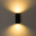 Moderna Lampada da Parete Esterno LED Su e Giù in Alluminio