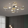 GlowDrape Lampada Pendente Dimmerabile | Design Moderno | Lampada LED con Intensità Luminosità Variabile | Perfetta per Soggiorno e Sala da Pranzo