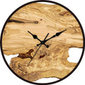 Orologio da parete silenzioso in acrilico e legno