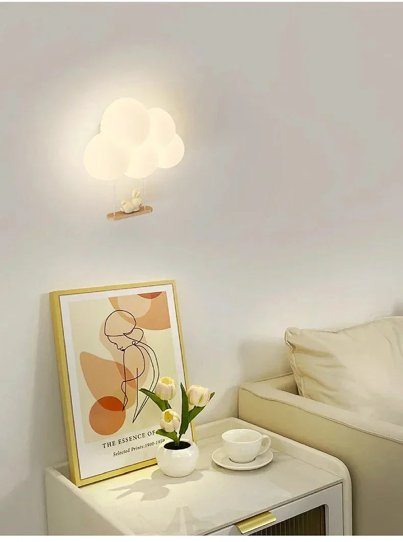 Magia della luce nella lampada per cameretta