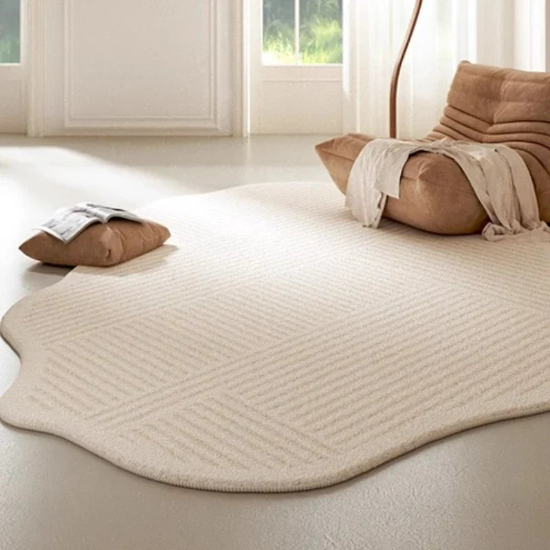 Lorae - Tappeto Striato Color Crema