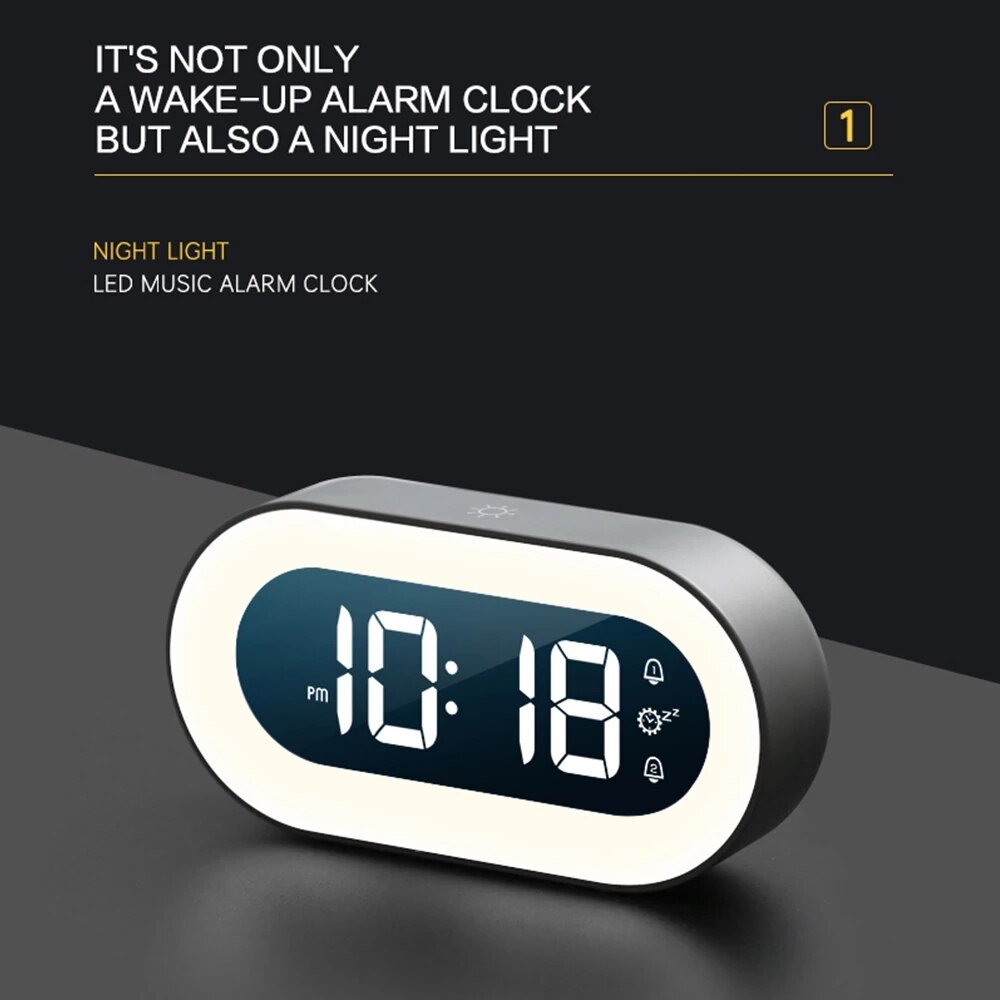 Vivolux | Sveglia digitale con luce notturna - Lumino