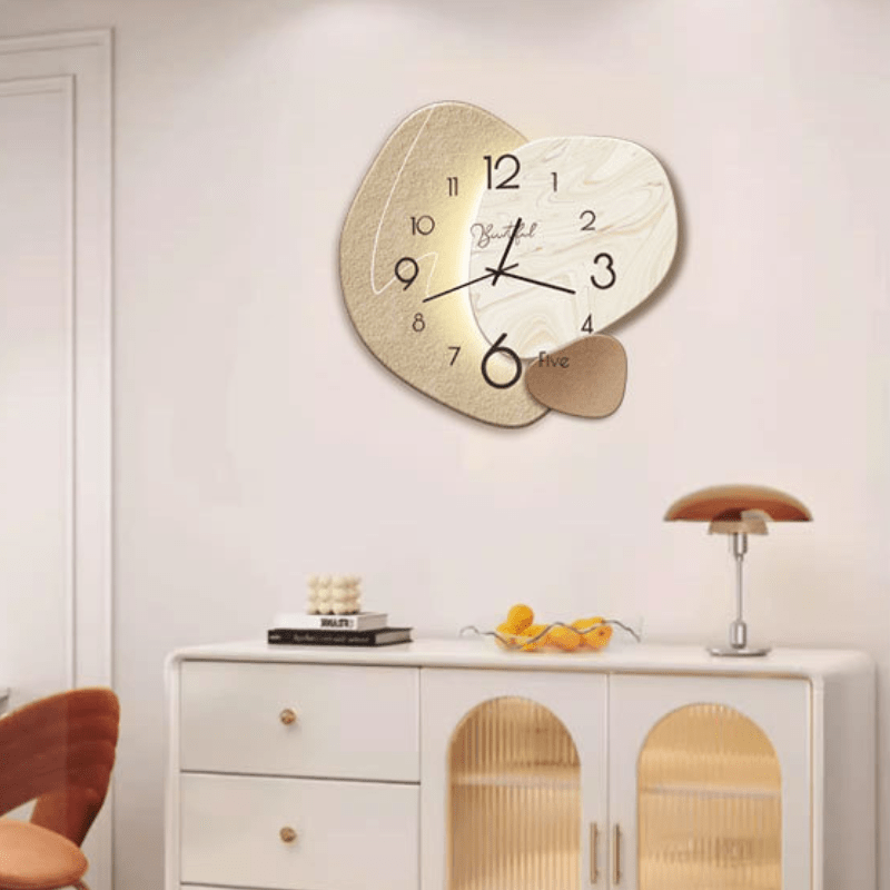 TIMENORD – Orologio da parete scandinavo elegante con funzione silenziosa