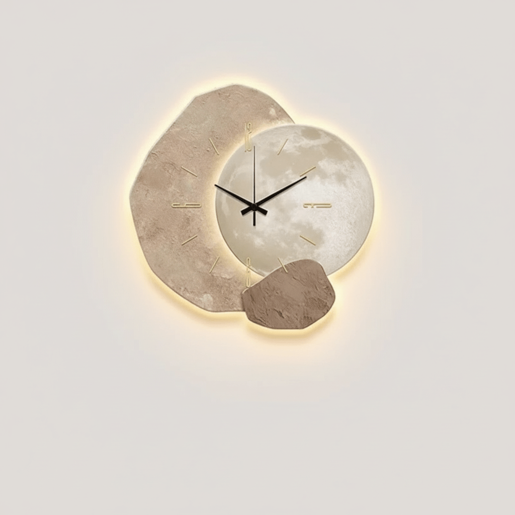 TIMENORD – Orologio da parete scandinavo elegante con funzione silenziosa