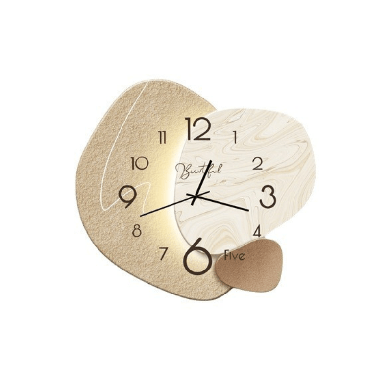 TIMENORD – Orologio da parete scandinavo elegante con funzione silenziosa