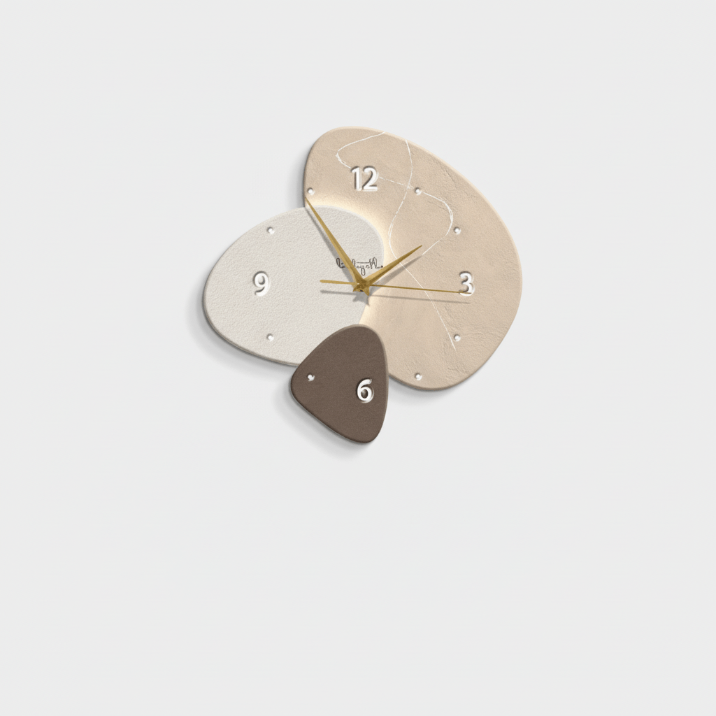 TIMENORD – Orologio da parete scandinavo elegante con funzione silenziosa