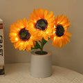 Lampada da Tavolo LED Girasole Luccicante