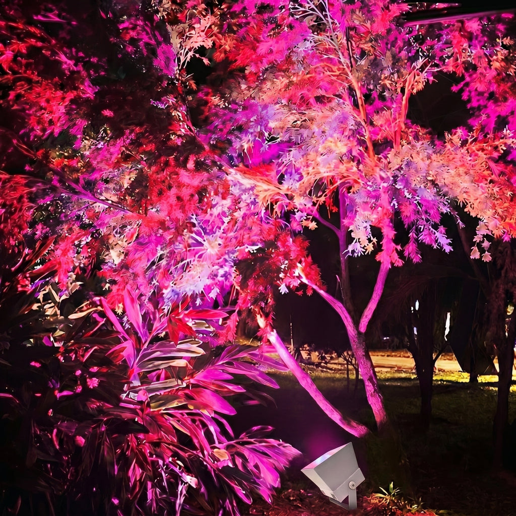 Faro LED RGB Impermeabile per Illuminazione di Giardini e Paesaggi
