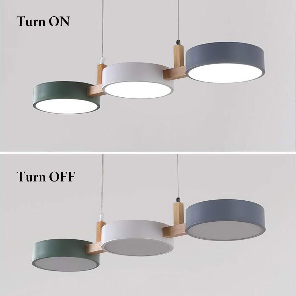 LUMOSCA – Lampada a sospensione LED scandinava con luce calda