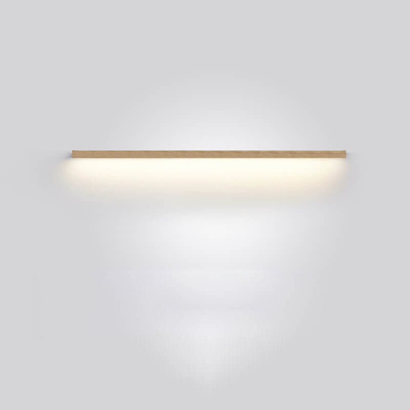 ZenBeam Lampada da Parete LED Giapponese | Design in Legno Massello | Illuminazione Moderna d'Accento