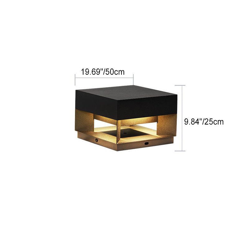 LumaCast LED Lampada da Esterno | Lampada in Acciaio Inossidabile Moderna | Impermeabile | Illuminazione per Giardini e Paesaggi