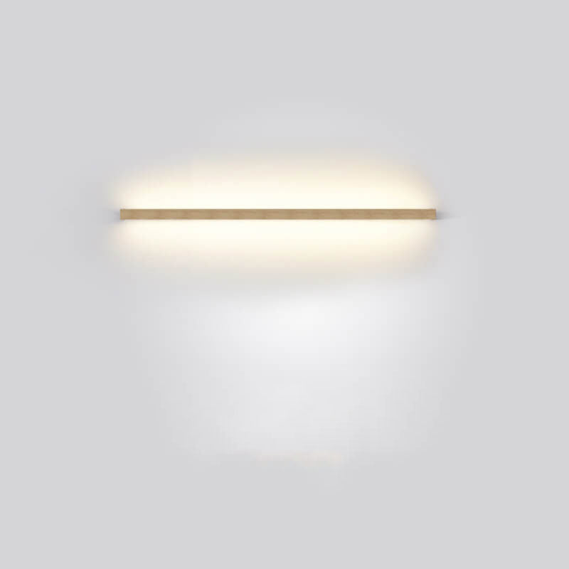 ZenBeam Lampada da Parete LED Giapponese | Design in Legno Massello | Illuminazione Moderna d'Accento