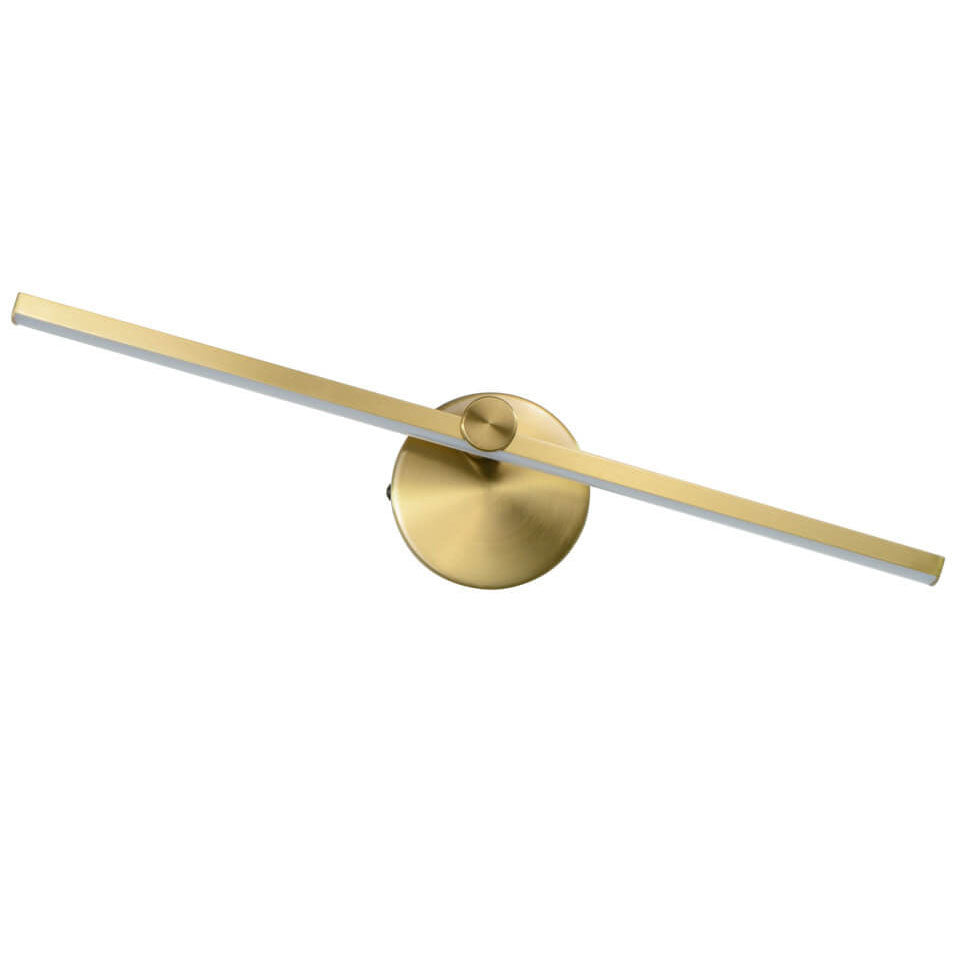 Interruttore a LED per specchio a muro in alluminio minimalista nordico
