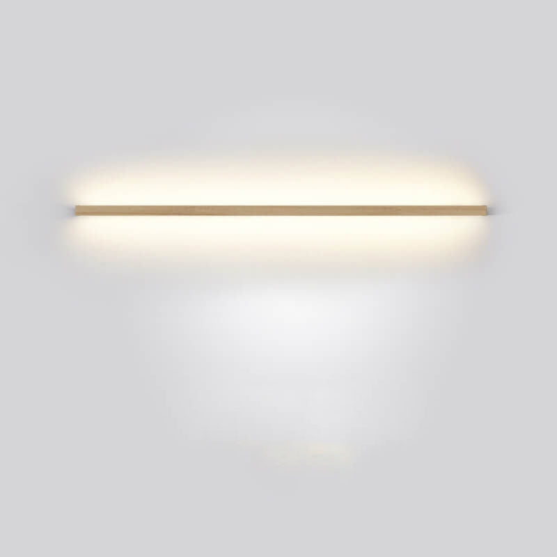 ZenBeam Lampada da Parete LED Giapponese | Design in Legno Massello | Illuminazione Moderna d'Accento