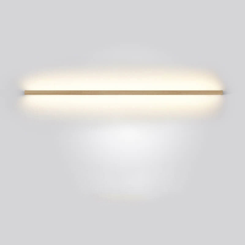 ZenBeam Lampada da Parete LED Giapponese | Design in Legno Massello | Illuminazione Moderna d'Accento