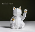 Vivolux | Minimalismo Nordico Geometria Gatto Fortunato Statue