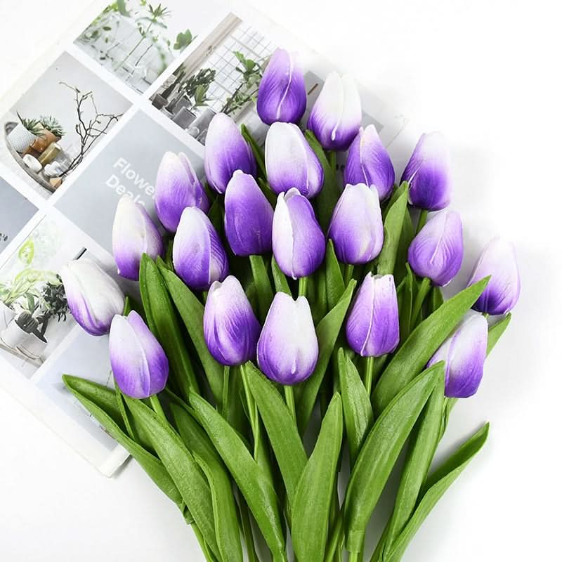 Bouquet di Tulipani Artificiali con Fiori Realistici