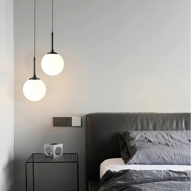 Lampada a Sospensione in Vetro Kinley
