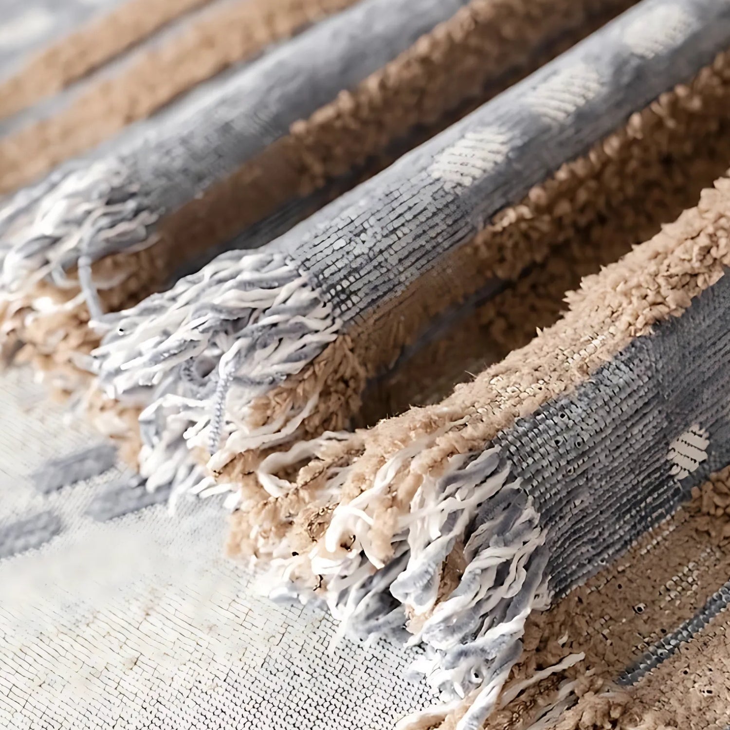 Copertura per Divano Boho in Peluche Stile Sahara