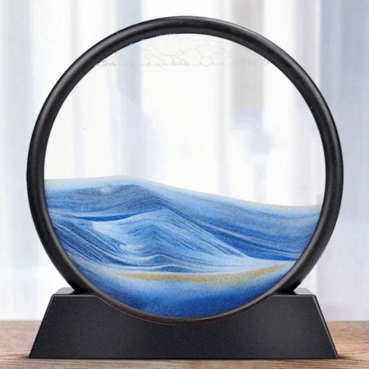 Clessidra | Arte della sabbia 3D negli abissi | Effetto flusso rilassante | AquaScape