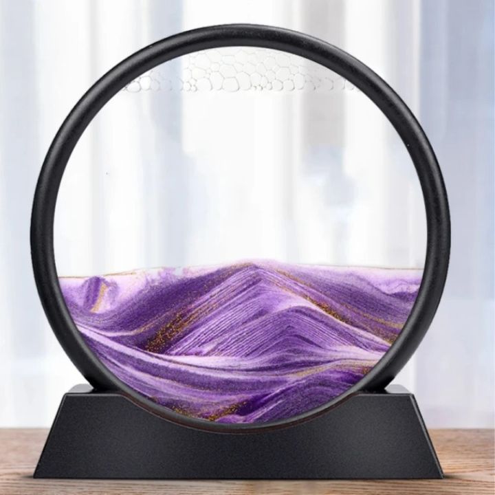 Clessidra | Arte della sabbia 3D negli abissi | Effetto flusso rilassante | AquaScape