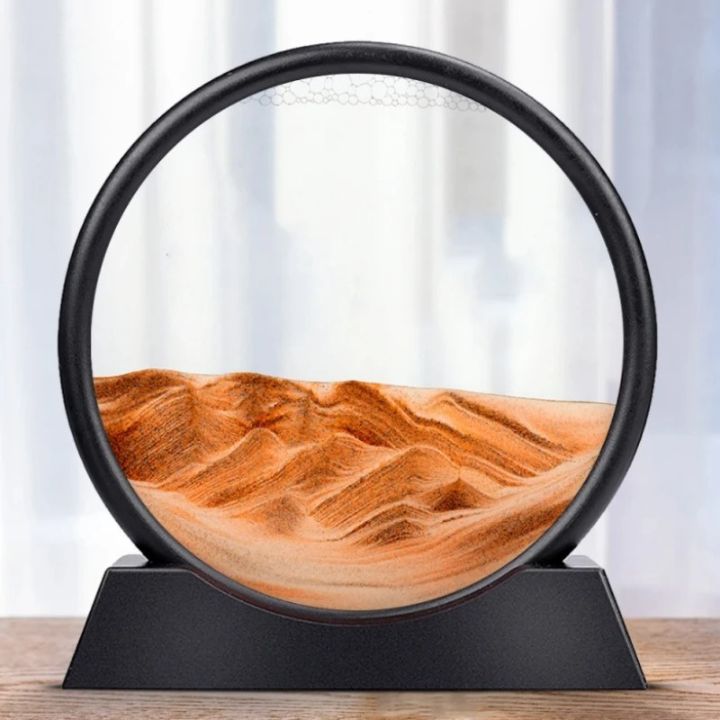 Clessidra | Arte della sabbia 3D negli abissi | Effetto flusso rilassante | AquaScape