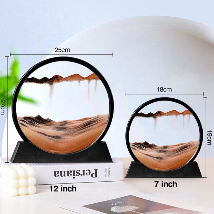 Clessidra | Arte della sabbia 3D negli abissi | Effetto flusso rilassante | AquaScape