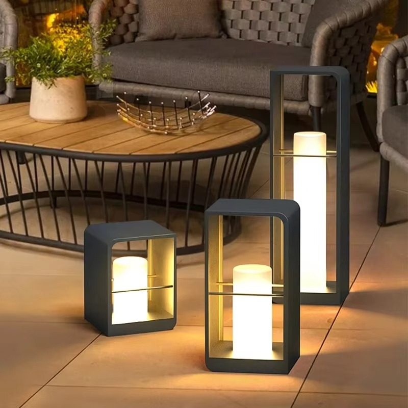 Lampada da Terrazza Solare con Illuminazione LED Calda