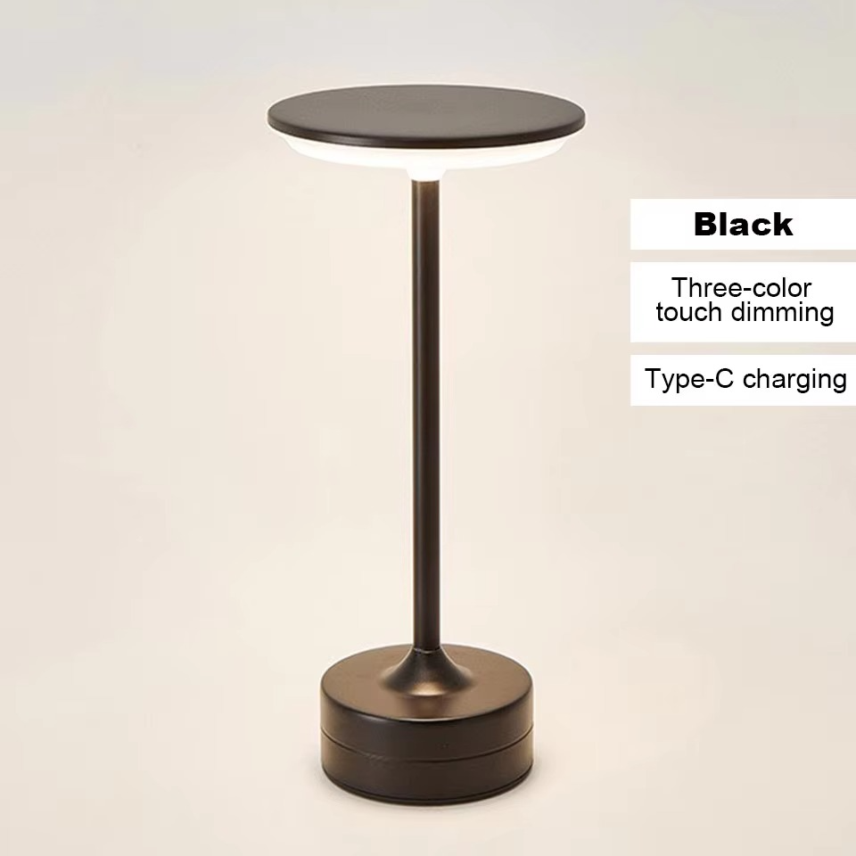 Lampada da tavolo a LED ricaricabile USB con sensore touch