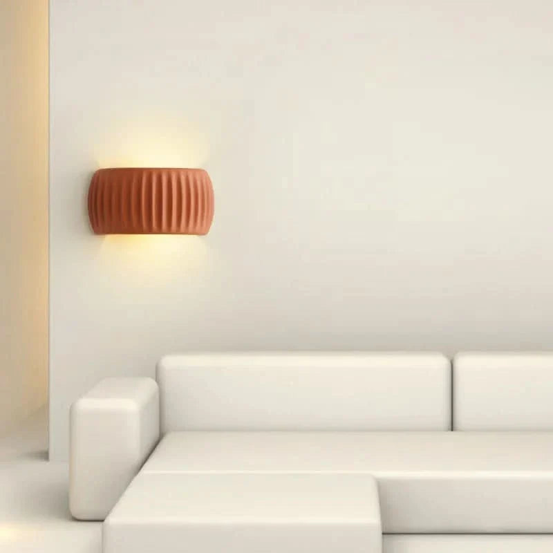 LumeResin Lampada da Parete LED in Resina Artistica