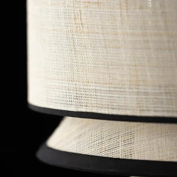 Amoreva – Lampadario Giapponese Wabi Sabi Beige Fatto a Mano