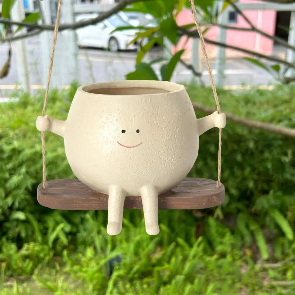 Vaso da Fiori Faccia Sorridente Swing