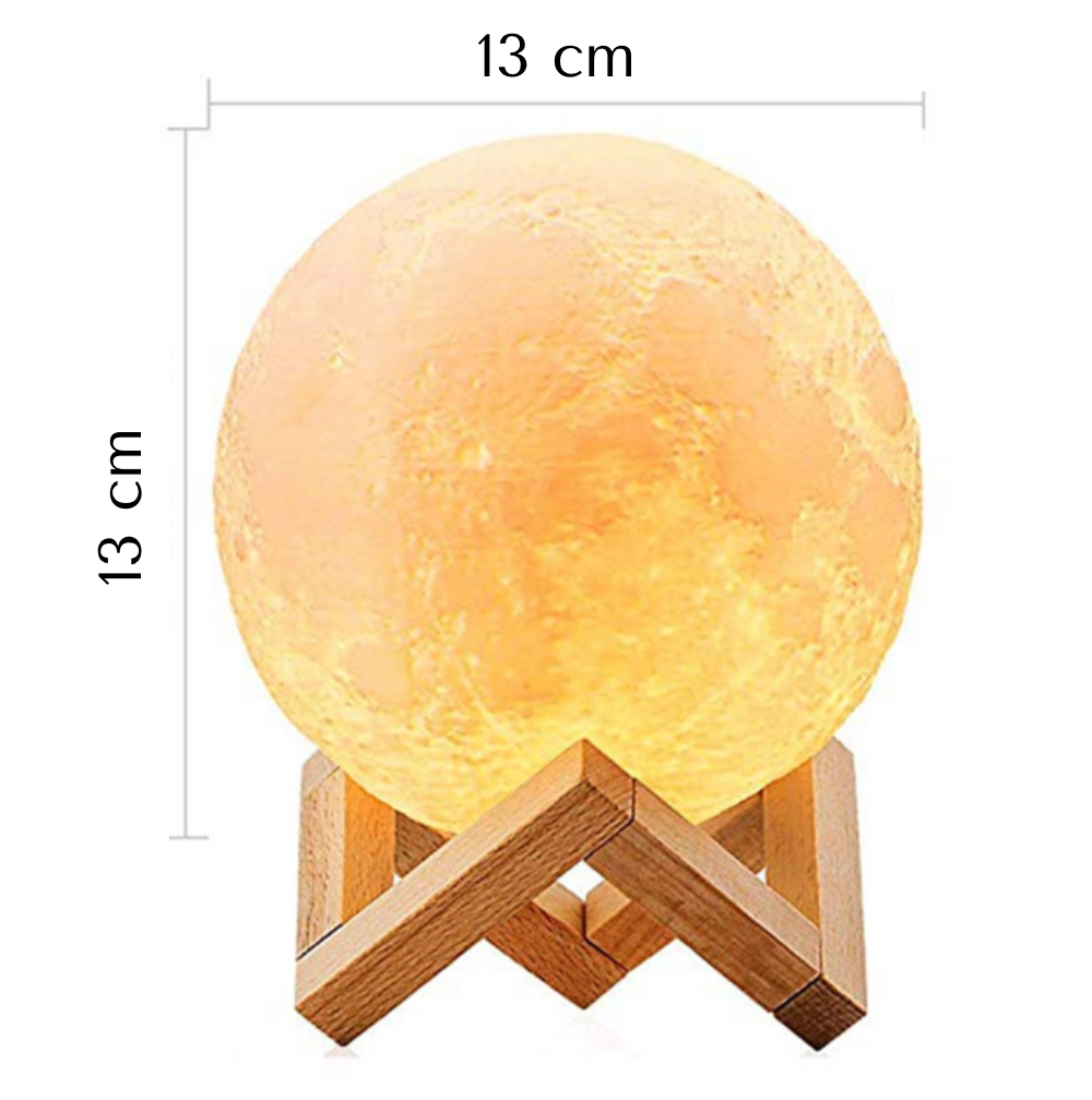 Purificatore d'aria | Lampada lunare e umidificatore in uno