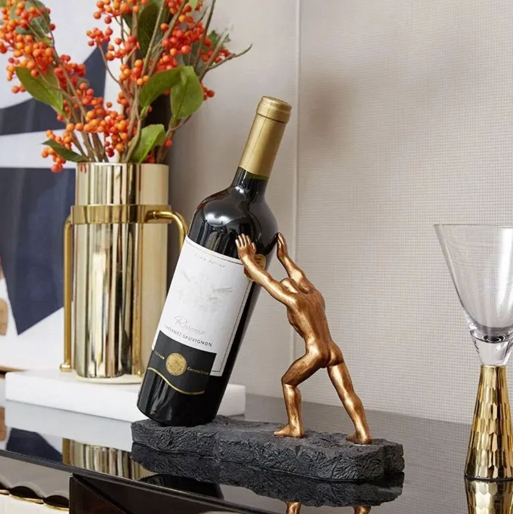 Skanto | Portabottiglie - VinoLux - Design Premium - Attira l'attenzione di lusso